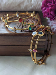 CZ Stone Bangles – Multicolor stones -G2003