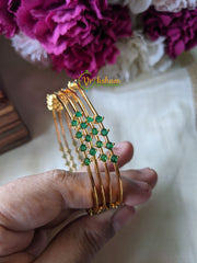 Green Ad Stone Bangle -4 Bangles -G2000