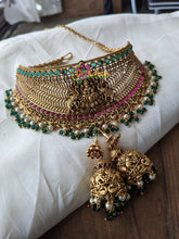 Premium Lakshmi Choker – Temple High Neck Choker – G2102