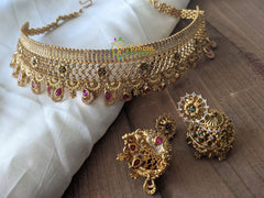 Premium AD Stone Stone High Neck Choker -G2097