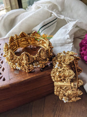 Premium Openable Temple Bangles -Ganesh bangles -G2014