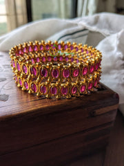 Red Kemp Bangles -G2015