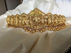 Ram Parivar and Dasavatar Hipbelt -Antique Temple Hipbelt -G2275