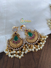 Gold Look Alike CZ Stone Choker -G2239