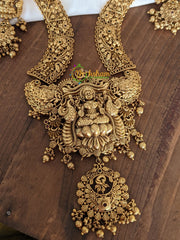 Antique Lakshmi Haram -Bridal Lakshmi Haram-Temple har-G2084
