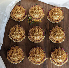 Kemp Lakshmi Billai -Temple Jada Billa -G2304