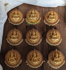 Kemp Lakshmi Billai -Temple Jada Billa -G2304