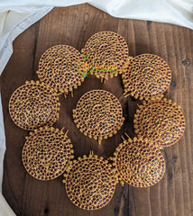 Kemp Jada Billai -Round Flower Pattern -G2305