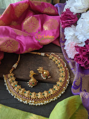 Ganesh Temple choker -Premium quality -G1143