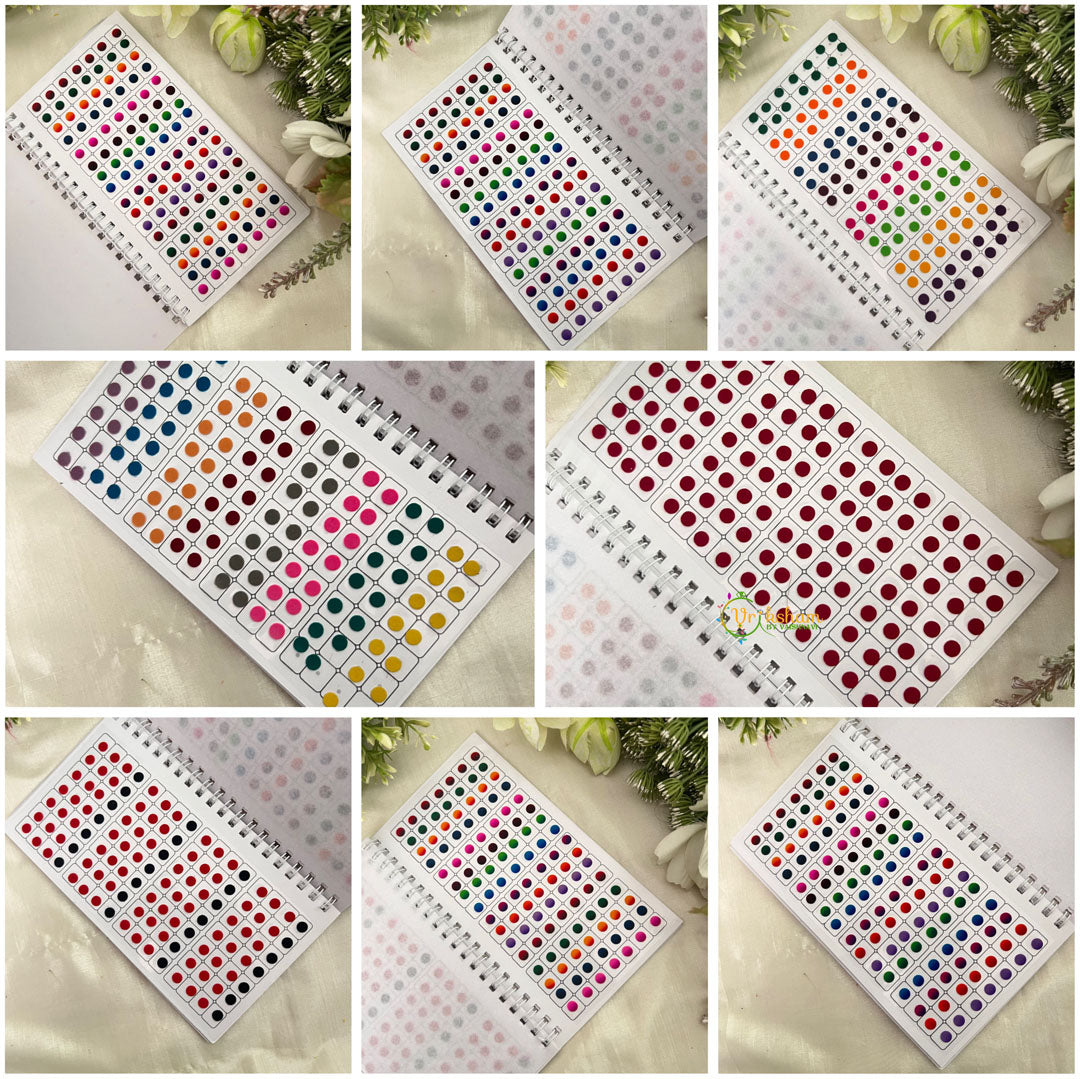 Vriksham Plain Colourful  Vidhi Bindi Book-BB266