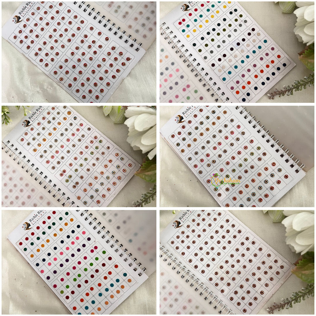 Vriksham Richie Rich Bridal Bindi Book(A)-BB270