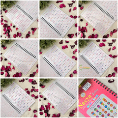 Vriksham Navya Suhag Spiral Bindi Book(960 Bindi Plain Size 11)-BB3577