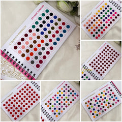 Vriksham 360 Bindi 54 Color Size 3 Bindi Book-BB242