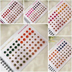 Vriksham LCT Stone 10 Color Bindi Book(300 Bindi)-BB261