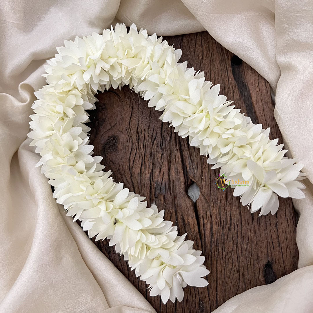 Vriksham Artificial Jasmine Gajra for Hair Accessories -HF-H1061