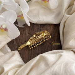 Premium Gold Look Alike Hair clip -Lakshmi and Elephant-G15358