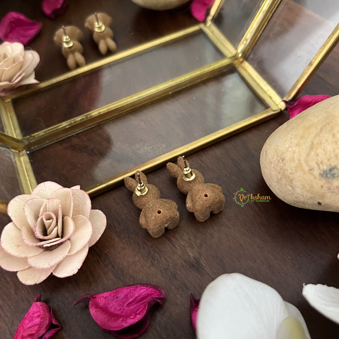 Vriksham Teddy Bear Stud Earring-G17730