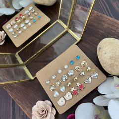 Vriksham 12 Pairs Combo Earrings Set-G17719