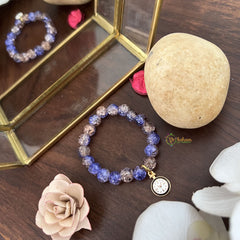 Vriksham Dual Tone Antique Kids Bracelet-G17757