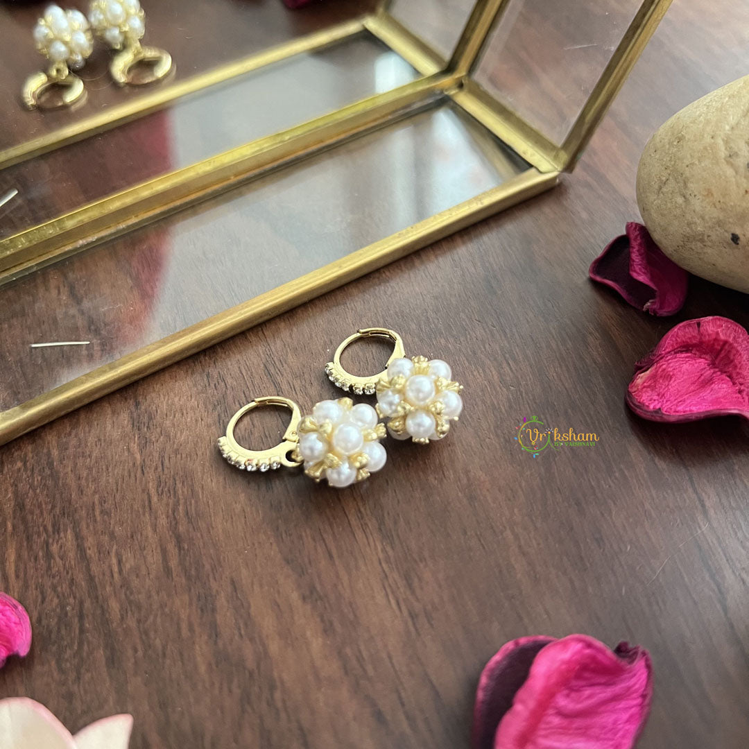 Vriksham Antique Motif Hook Earring-G17731