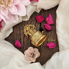 Vriksham Antique Lord Ganesha Kumkum Box-RG192