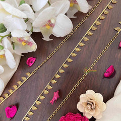 Vriksham Right Manga Gold Plated Style Hip Chain-G21338