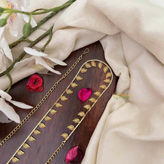 Vriksham Right Manga Gold Plated Style Hip Chain-G21338