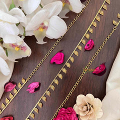 Vriksham Left Manga Gold Plated Style Hip Chain-G21339