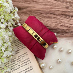 Vriksham Vintage Gold Square Minimalist Aqua Blue Face & Thin Metal Strap Watch-G21963