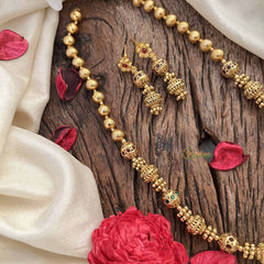 Vriksham Royal Golden Grace Beaded Neckpiece-G20646