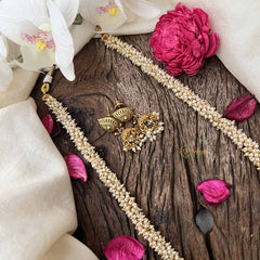 Vriksham Premium Pearls Layer Beaded Neckpiece-G20651