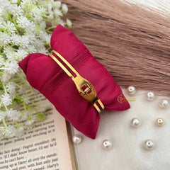 Vriksham Gold Dainty Bangle Watch & Round Face with Crystal Accents Watch-G21975