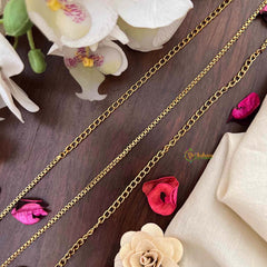 Vriksham Antique Dock Lock Gold-Finished Chain Style Hip Chain-G21359