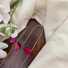 Vriksham Classic  Interlock Gold-Plated Chain Style Hip Chain-G21366