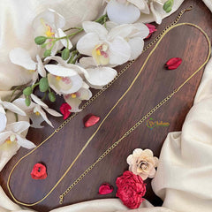 Vriksham Minimalist Gold-Plated Chain Style Hip Chain-G21365