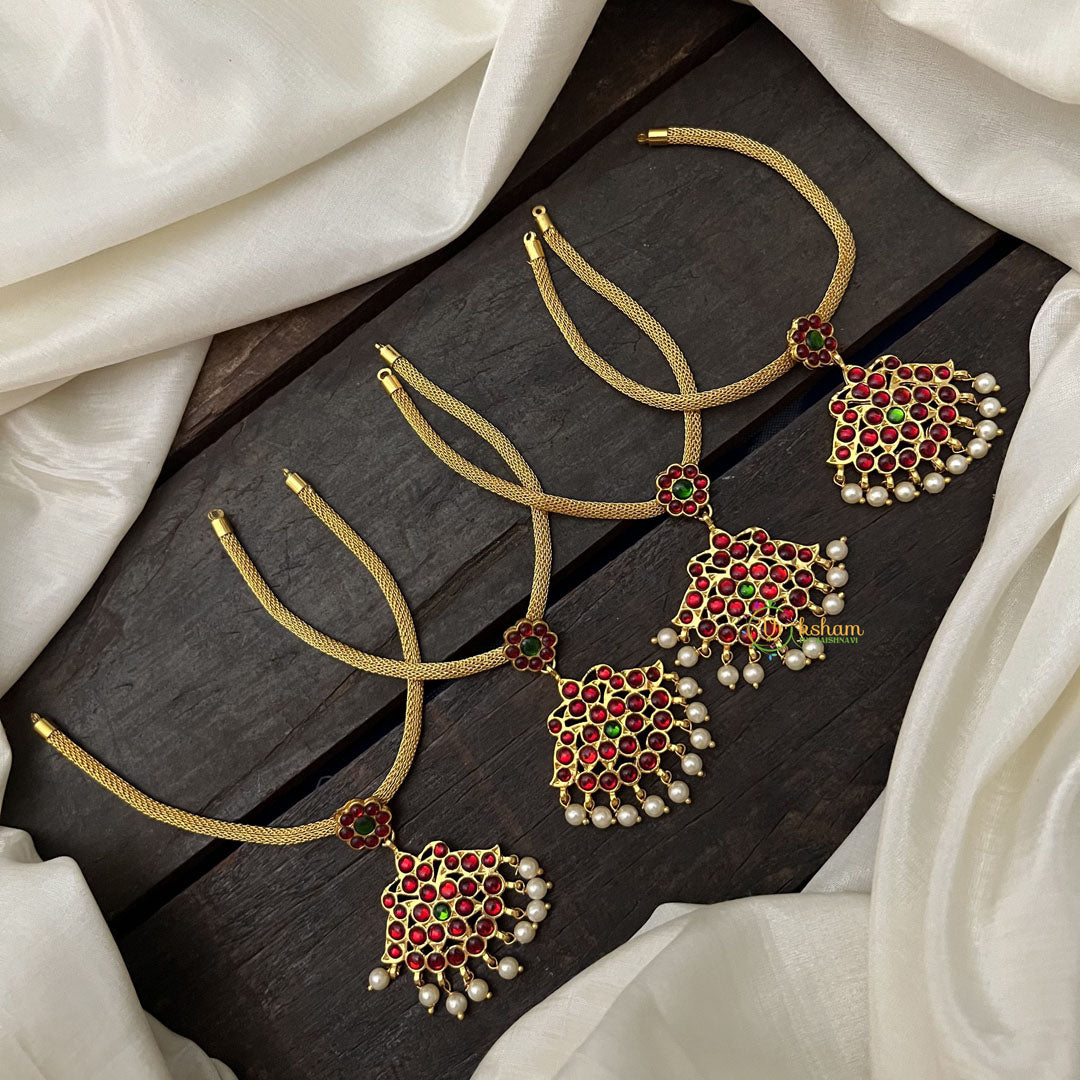 Vriksham Attgai Nanu Pathakam Necklace Return Gift-Pearl-RG200