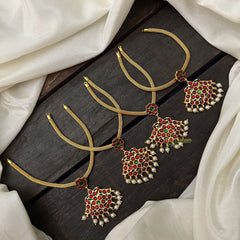 Vriksham Attgai Nanu Pathakam Necklace Return Gift-Pearl-RG200