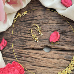 Vriksham Golden Look Buteerfly Pendant Invisible Chain-G20603