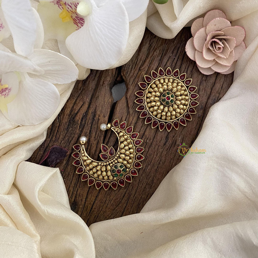 Vriksham Premium Antique Kemp Billai -Chandran and Suryan Billai-G15921