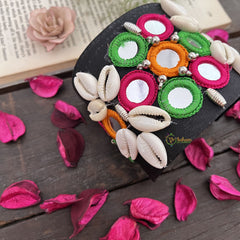 Vriksham Boho Blossom Handcrafted Shell Bracelet-S1037