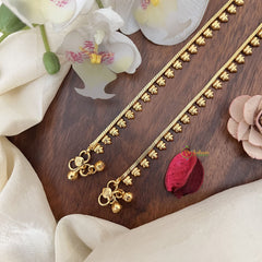Vriksham Designer Gold Look Alike Bridal Anklets-G17791