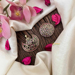 Vriksham Emerald Centerpiece Floral Hair Chandran & Suryan Billai-G21392