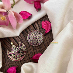 Vriksham Emerald Centerpiece Floral Hair Chandran & Suryan Billai-G21392