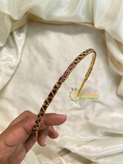 Handmade Kundan Head Band - Triangle Head Band -H409