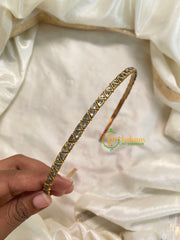 Handmade Kundan Head Band - Triangle Head Band -H409