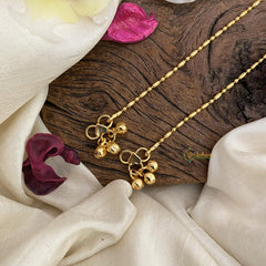 Vriksham Simple Gold Look Alike Anklets-G15923