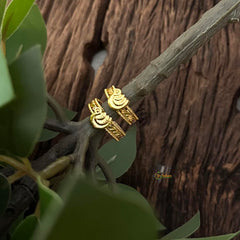 Antique Gold Alike Anam Toe Rings -G14280