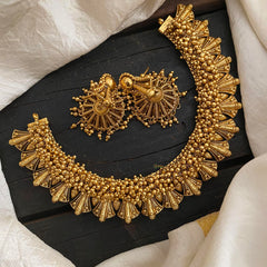 Golden Pearl Samantha Choker - G12463