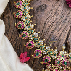 Vriksham Jadau Kundan Manga Neckpiece-J2577