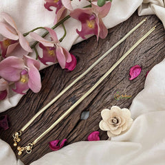 Vriksham Zigzag Gold Look Alike Brodd Style Anklets-G20680